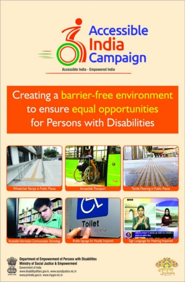 Accessible India Campaign: Creating a barrier-free environment to ensure equal opportunities for Persons with Disabilities